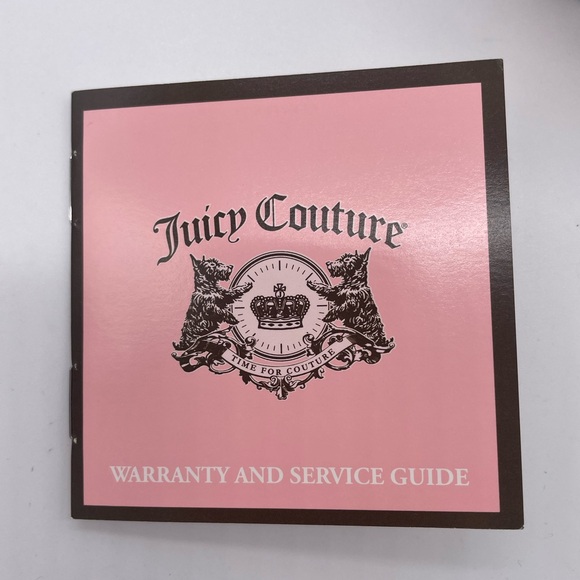 💕⏱️NWT RARE Y2K Vintage Juicy Couture Watch - Picture 14 of 16